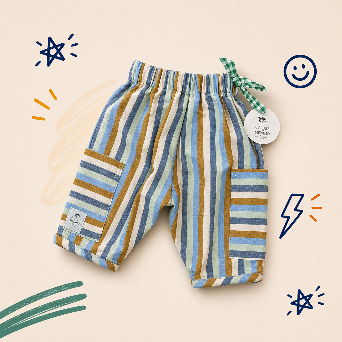 Calça Blue Stripe