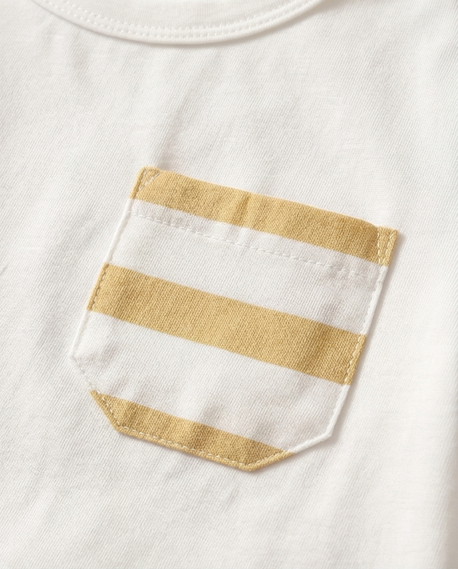 Calça + tshirt Lista Amarela