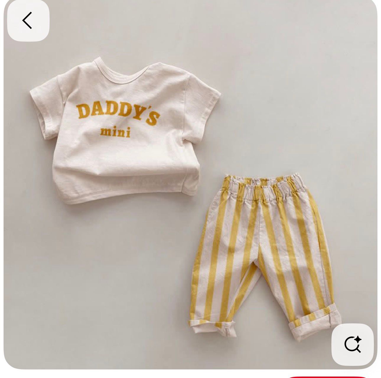 T-shirt Daddy Mini