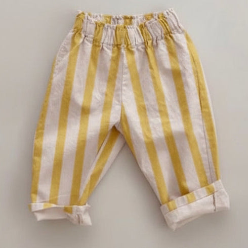 Calça + tshirt Lista Amarela