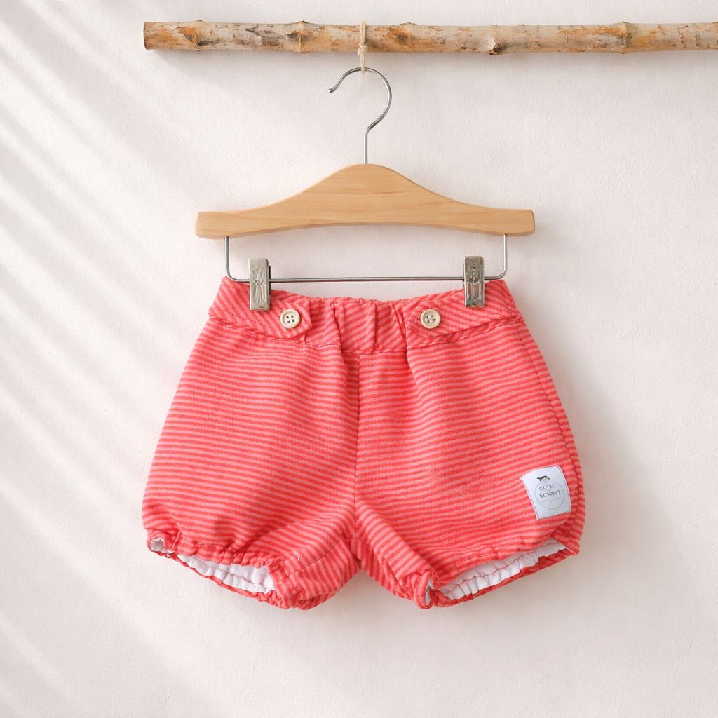 Tapa Fraldas Red Duo Stripe