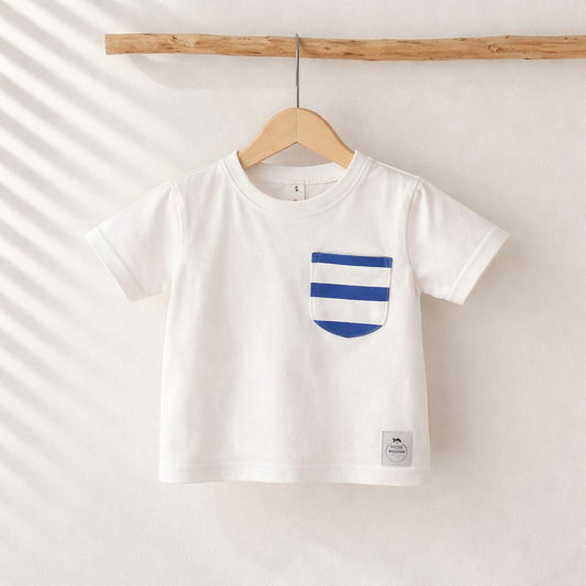 T Shirt Lista Verde